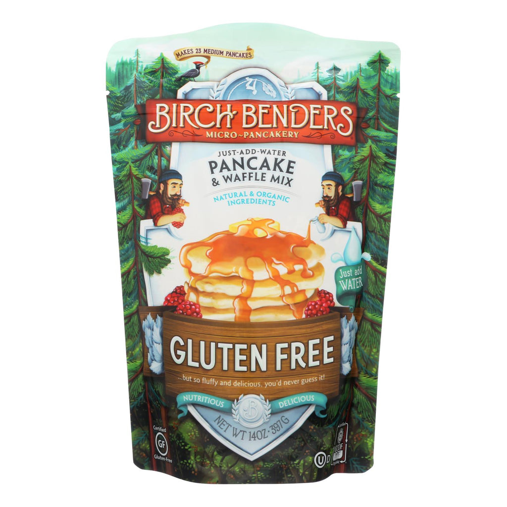 Birch Benders Pancake And Waffle Mix - Gluten Free - Case Of 6 - 14 Oz. - Lakehouse Foods