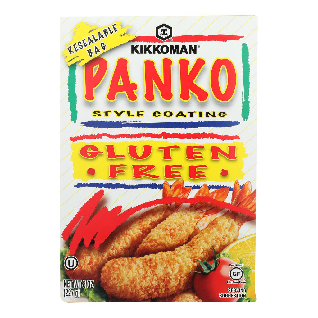 Kikkoman Coating Bread Crumbs - Panko Style - Case Of 12 - 8 Oz - Lakehouse Foods