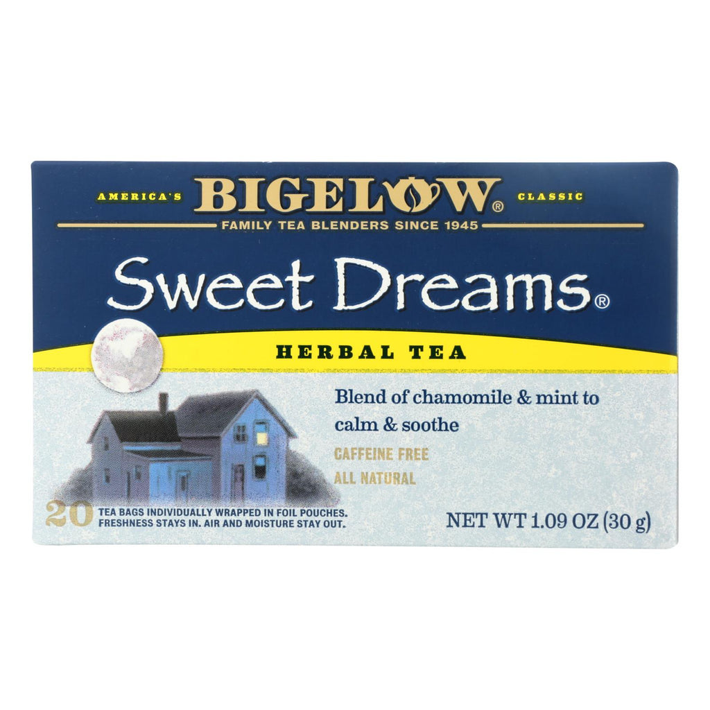Bigelow Tea Sweet Dreams Herb Tea - Case Of 6 - 20 Bag - Lakehouse Foods