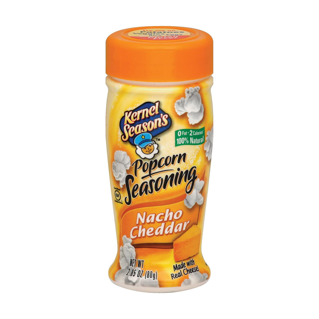 Kernel Seasons Popcorn Seasoning - Nacho Cheddar - Case Of 6 - 2.85 Oz. - Lakehouse Foods