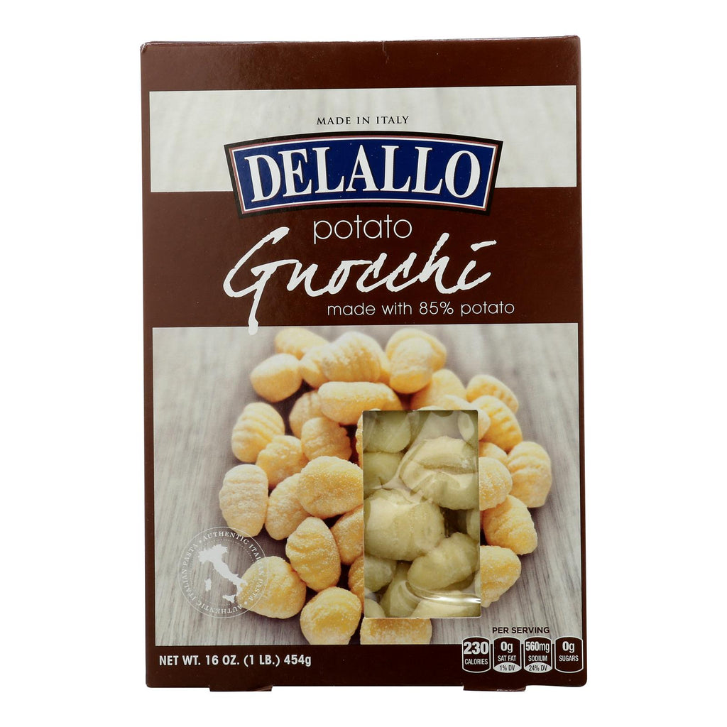 Delallo - Potato Gnocchi - Case Of 12 - 1 Lb. - Lakehouse Foods