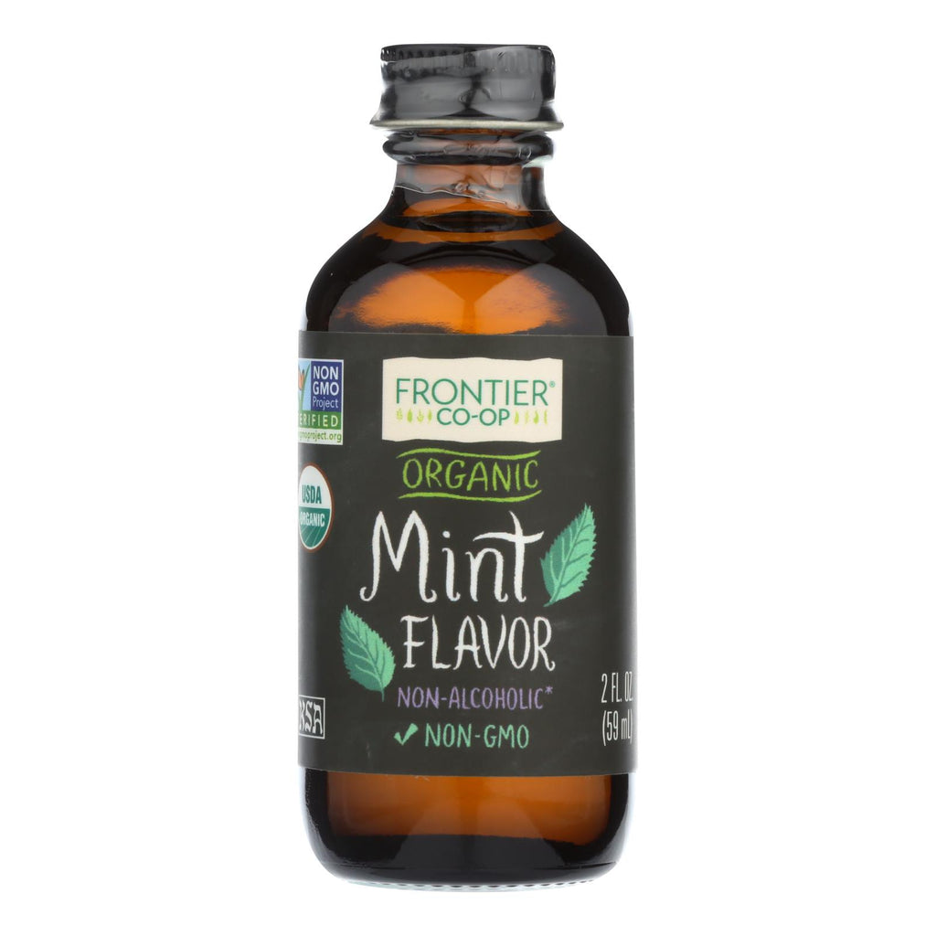 Frontier Herb Mint Flavor - Organic - 2 Oz - Lakehouse Foods