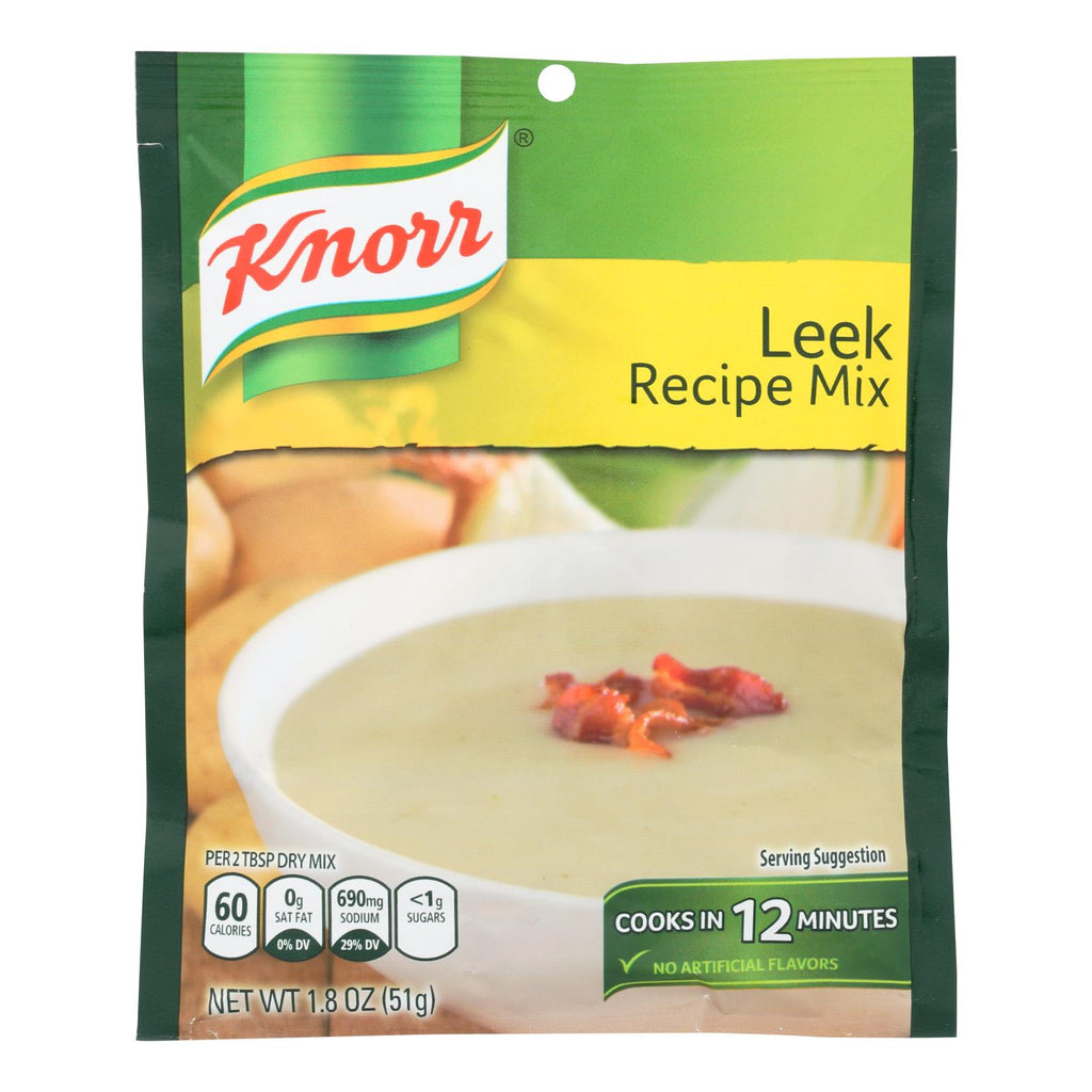 Knorr Recipe Mixes - Leek - Case Of 12 - 1.8 Oz. - Lakehouse Foods