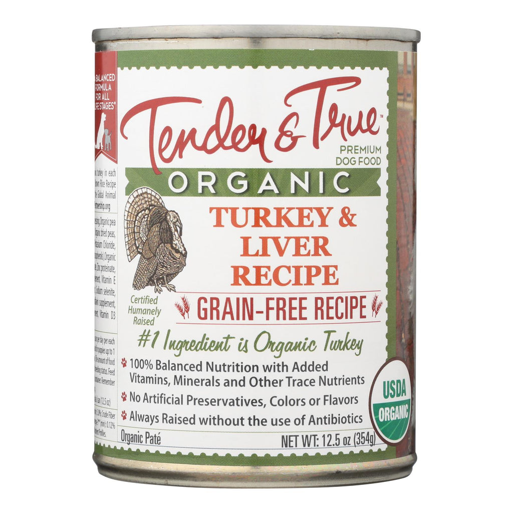 Tender & True Cat Food, Turkey And Liver - Case Of 12 - 12.5 Oz - Lakehouse Foods