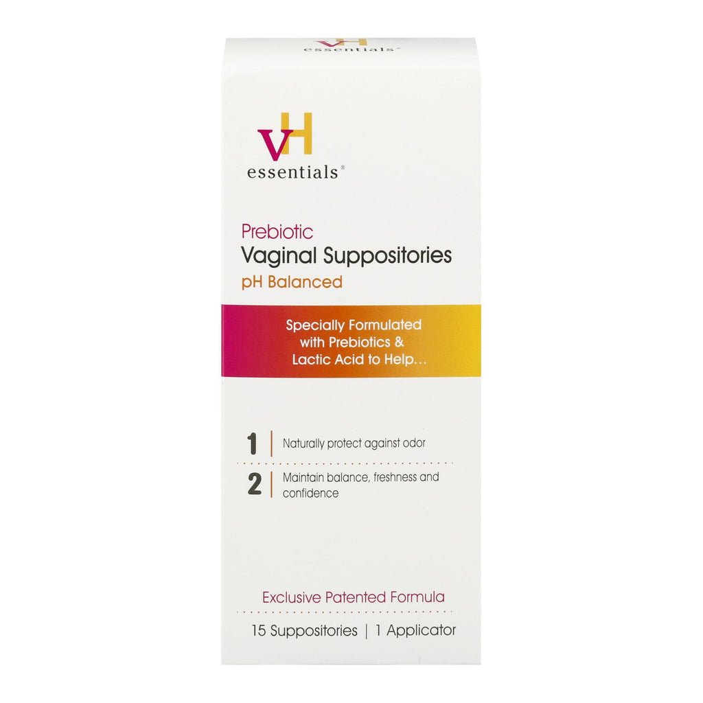 Vh Essentials - Vaginal Suppositories Pre - 1 Each - 15 Ct - Lakehouse Foods