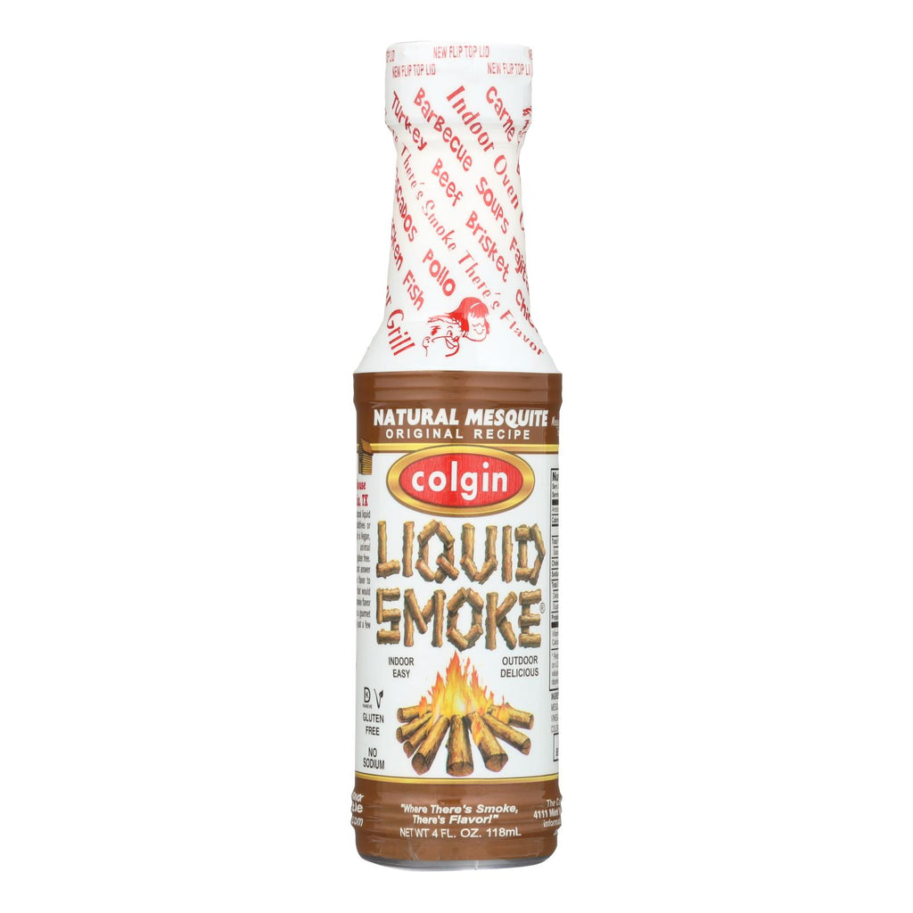 Colgin - Liquid Smoke Mesquite - Case Of 6-4 Fz - Lakehouse Foods