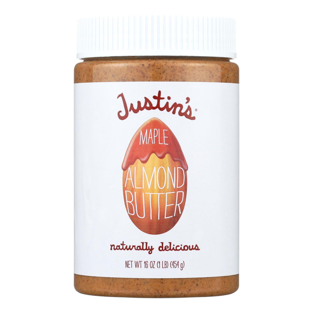 Justin's Nut Butter Almond Butter - Maple - Case Of 6 - 16 Oz. - Lakehouse Foods
