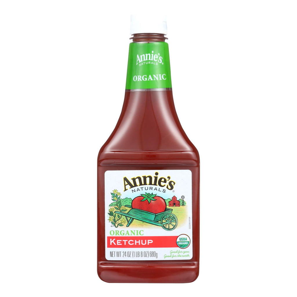 Annie's Naturals Organic Ketchup - Case Of 12 - 24 Oz. - Lakehouse Foods