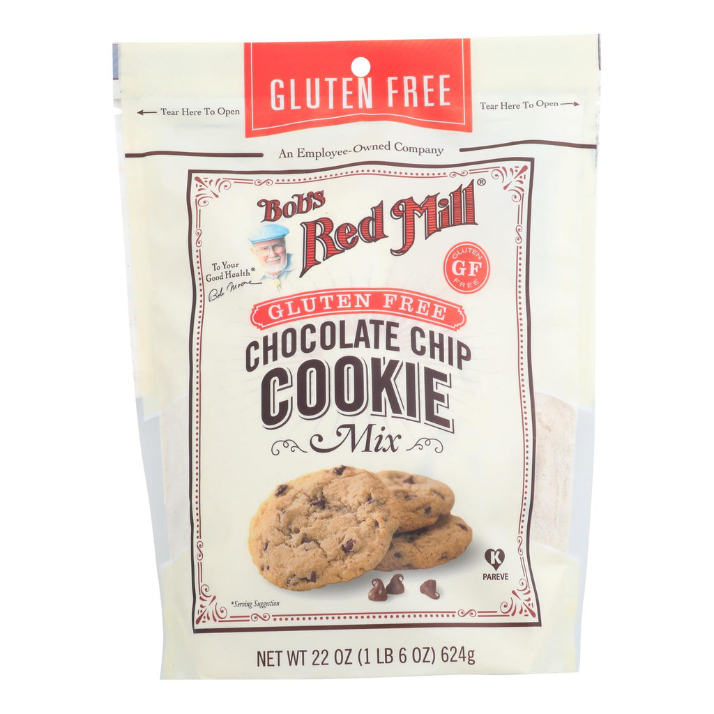 Bob's Red Mill - Cookie Mix Chocolate Chip Gluten Free - Case Of 4-22 Oz - Lakehouse Foods