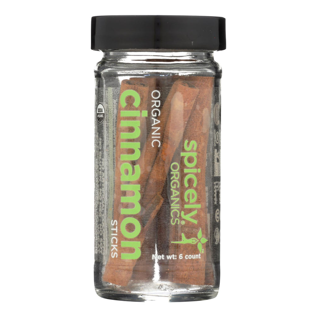 Spicely Organics - Organic Cinnamon - Sticks - Case Of 3 - 6 Count - Lakehouse Foods