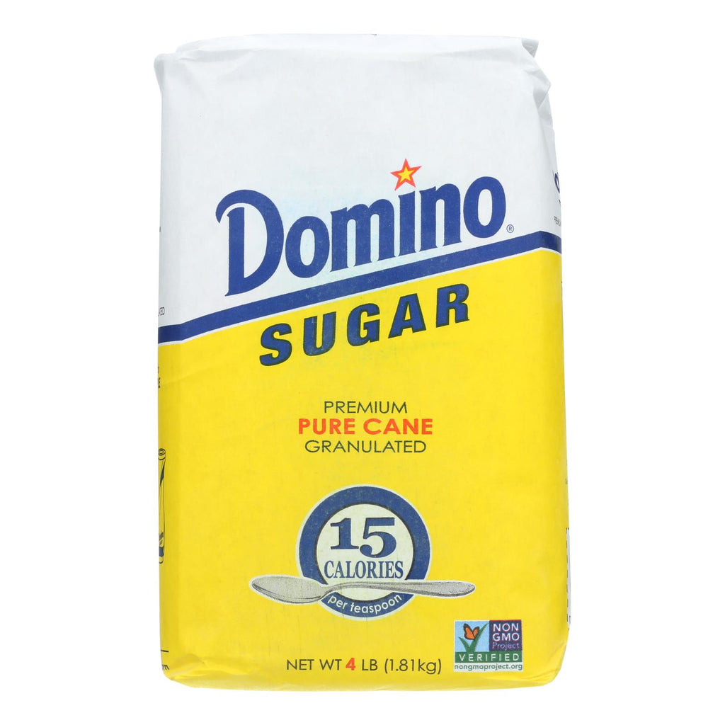 Domino Sugar - Pure Cane - Case Of 10 - 4 Lb - Lakehouse Foods