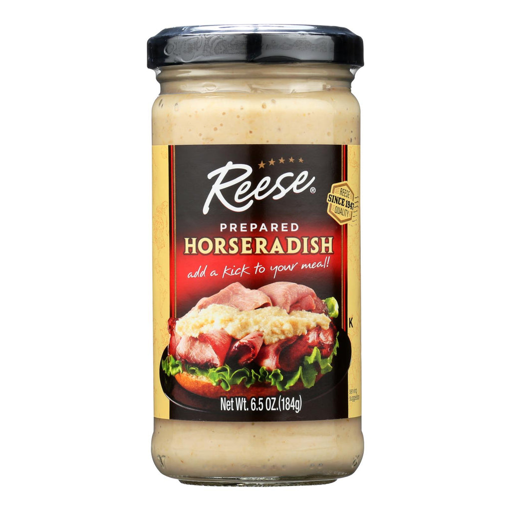 Reese Horseradish - Prepared - Case Of 12 - 6.5 Oz - Lakehouse Foods