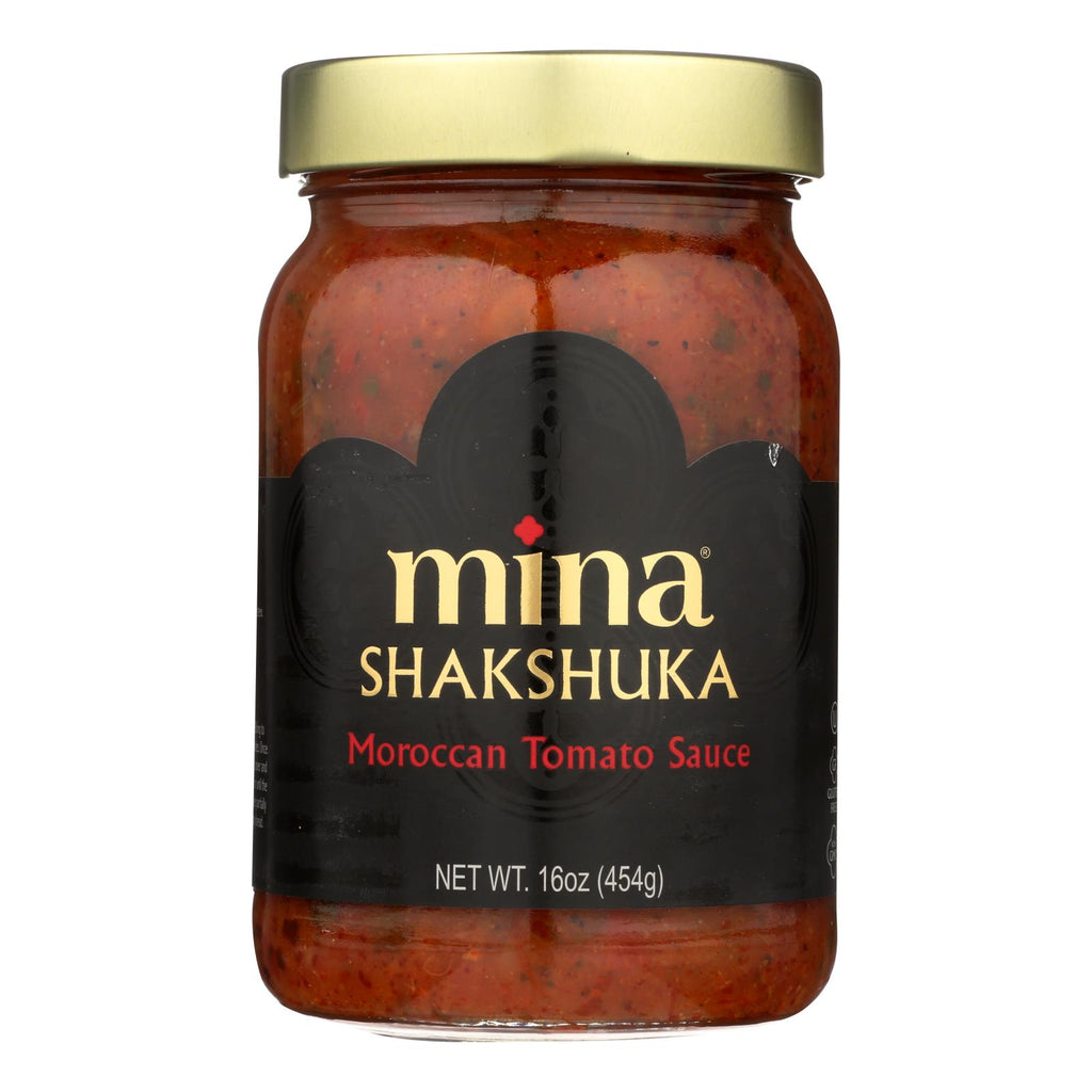 Mina's Shakshuka Moroccan Tomato Sauce  - Case Of 6 - 16 Fz - Lakehouse Foods