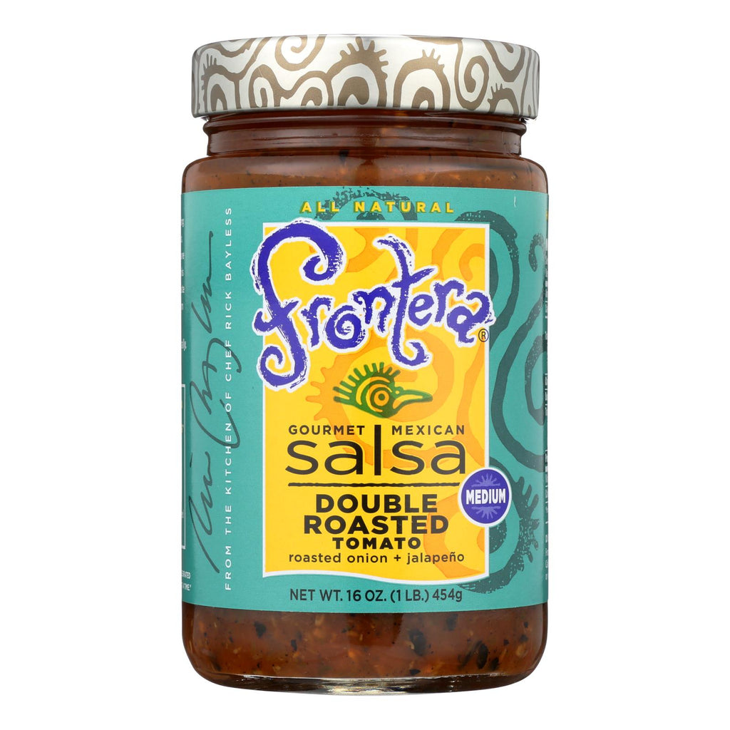 Frontera Foods Double Roasted Tomato Salsa - Tomato Salsa - Case Of 6 - 16 Oz. - Lakehouse Foods