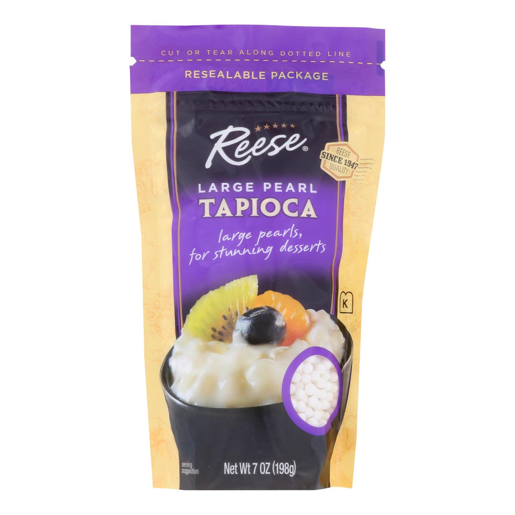 Reese Tapioca - Large Pearl - Case Of 6 - 7 Oz - Lakehouse Foods