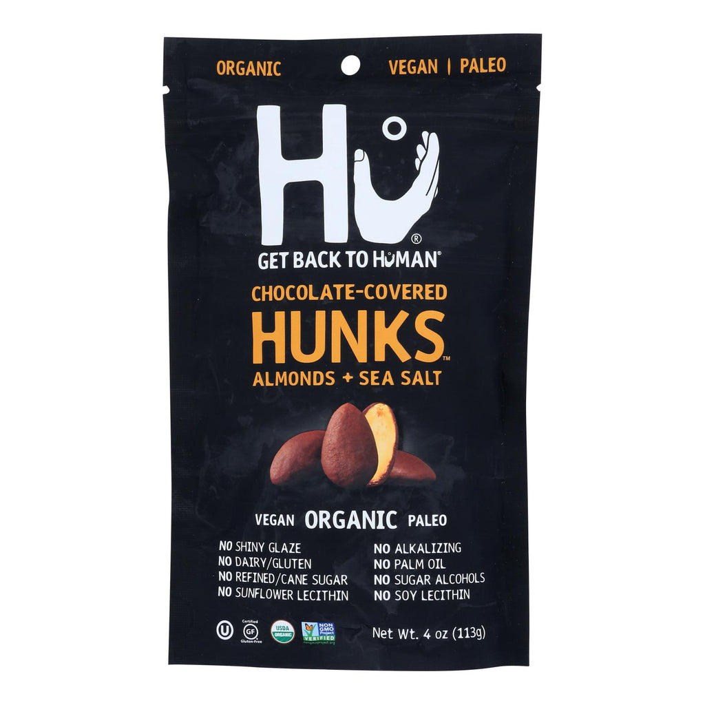 Hu - Hunks Organic Chocolate Cvrd Al-ss - Case Of 6-4 Oz - Lakehouse Foods