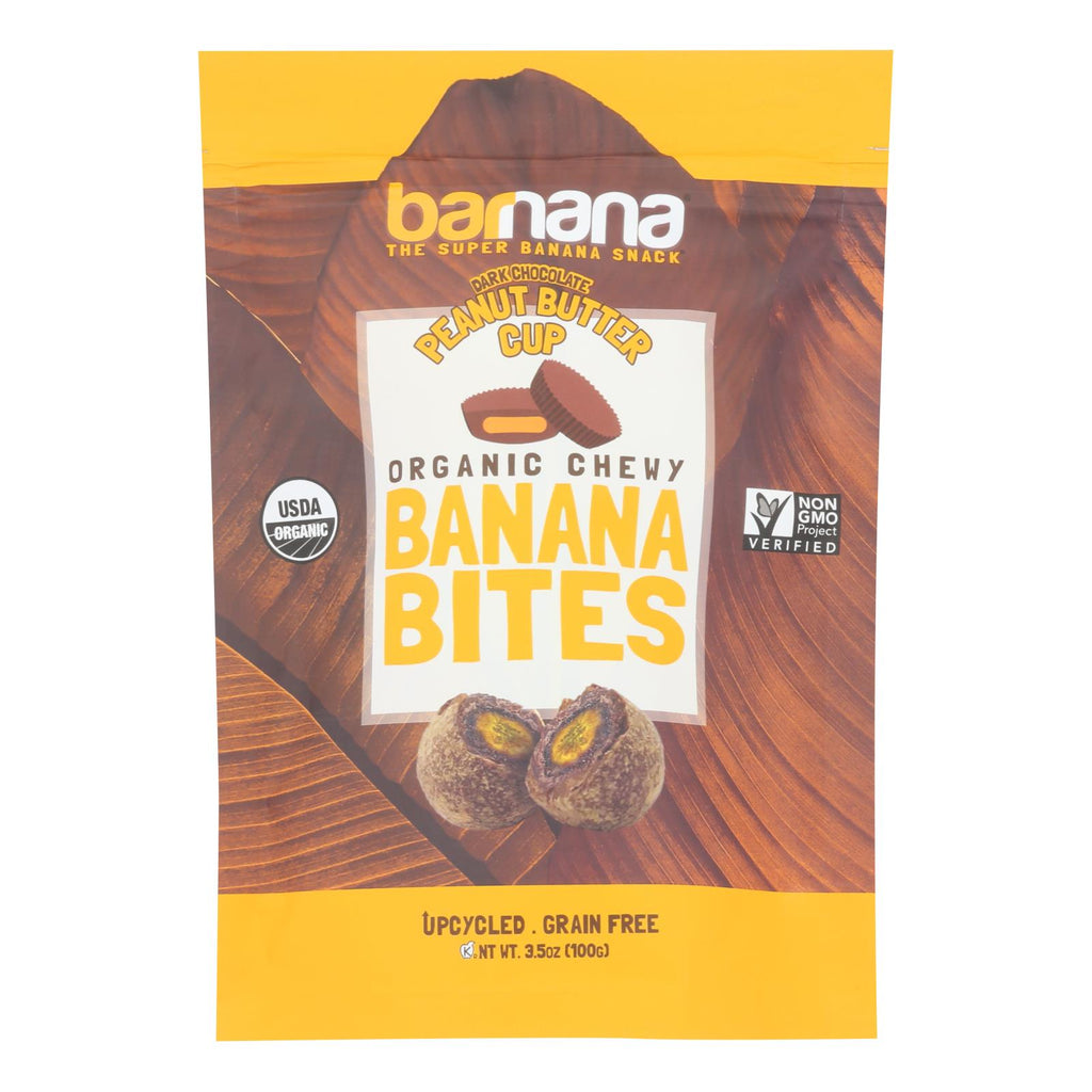 Barnana - Ban Bites Chocolate Pb Cup - Case Of 12 - 3.5 Oz - Lakehouse Foods