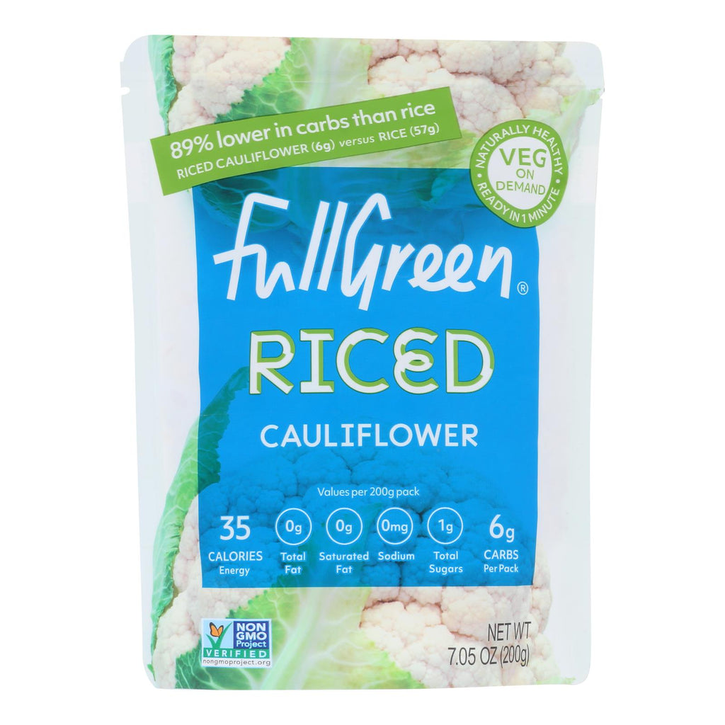 Fullgreen - Riced Veg Cauliflower - Case Of 6-7.05 Oz - Lakehouse Foods