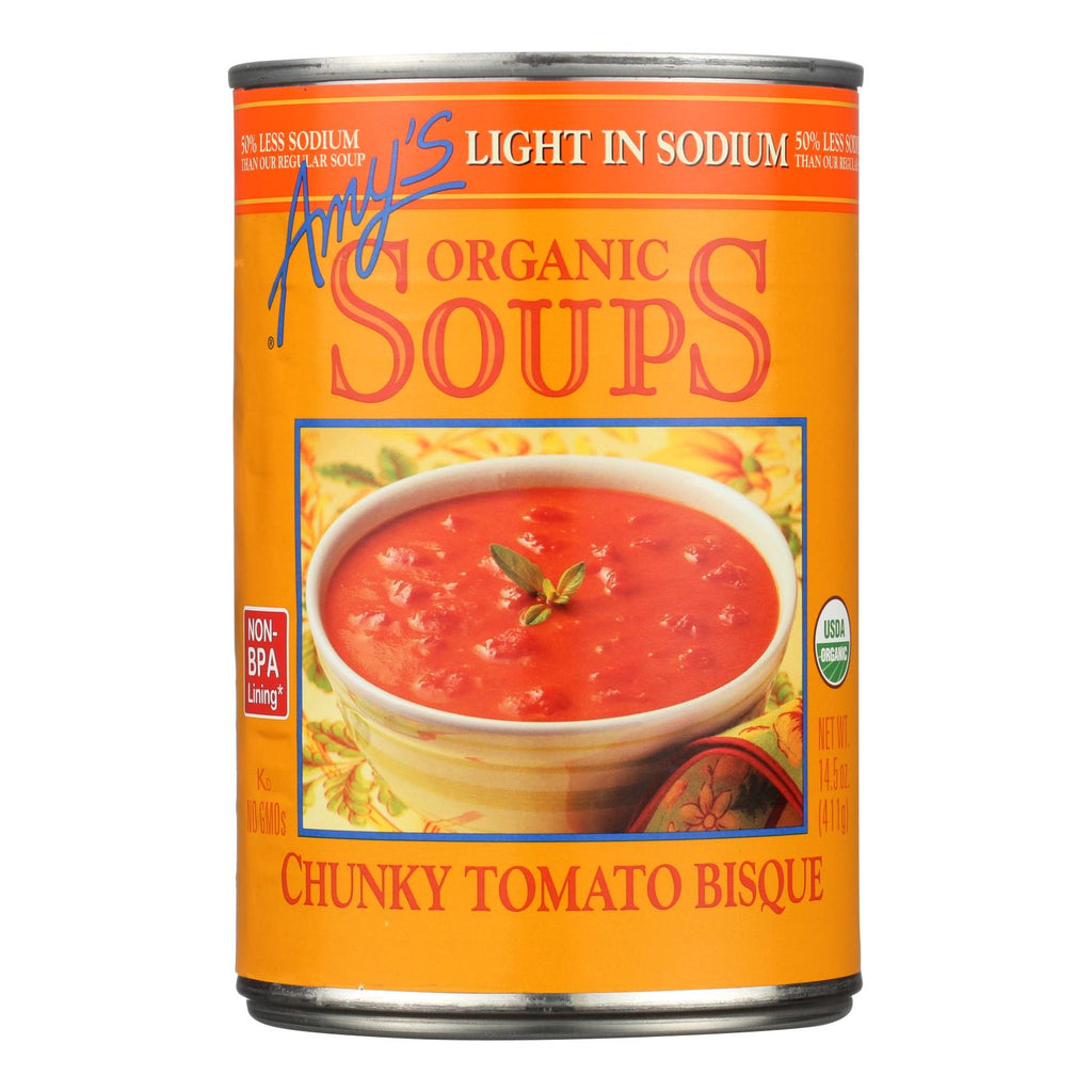 Amy's - Organic Chunky Tomato Soup - Case Of 12 - 14.5 Oz - Lakehouse Foods