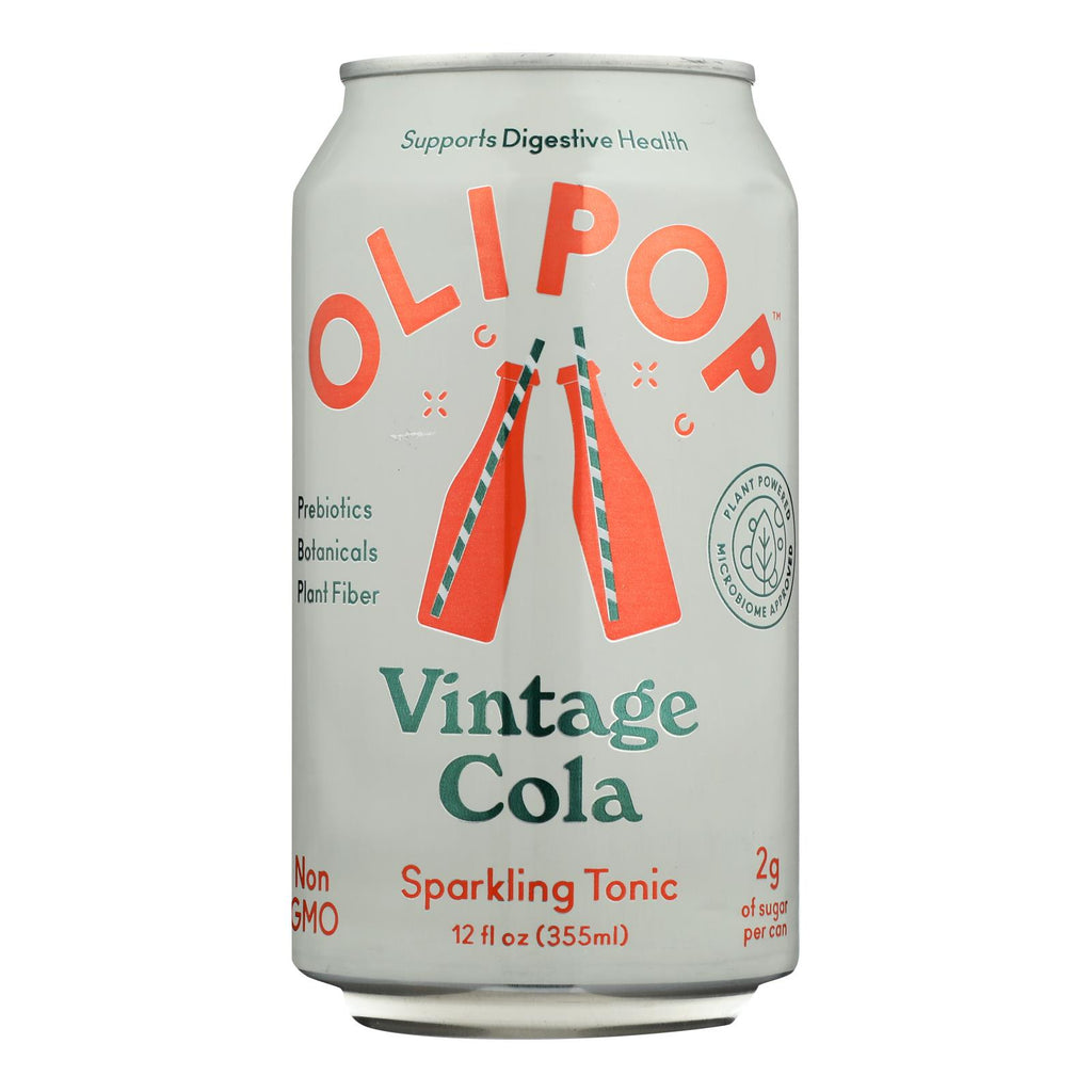 Olipop - Sprking Tonic Vintag Cola - Case Of 12-12 Fz - Lakehouse Foods