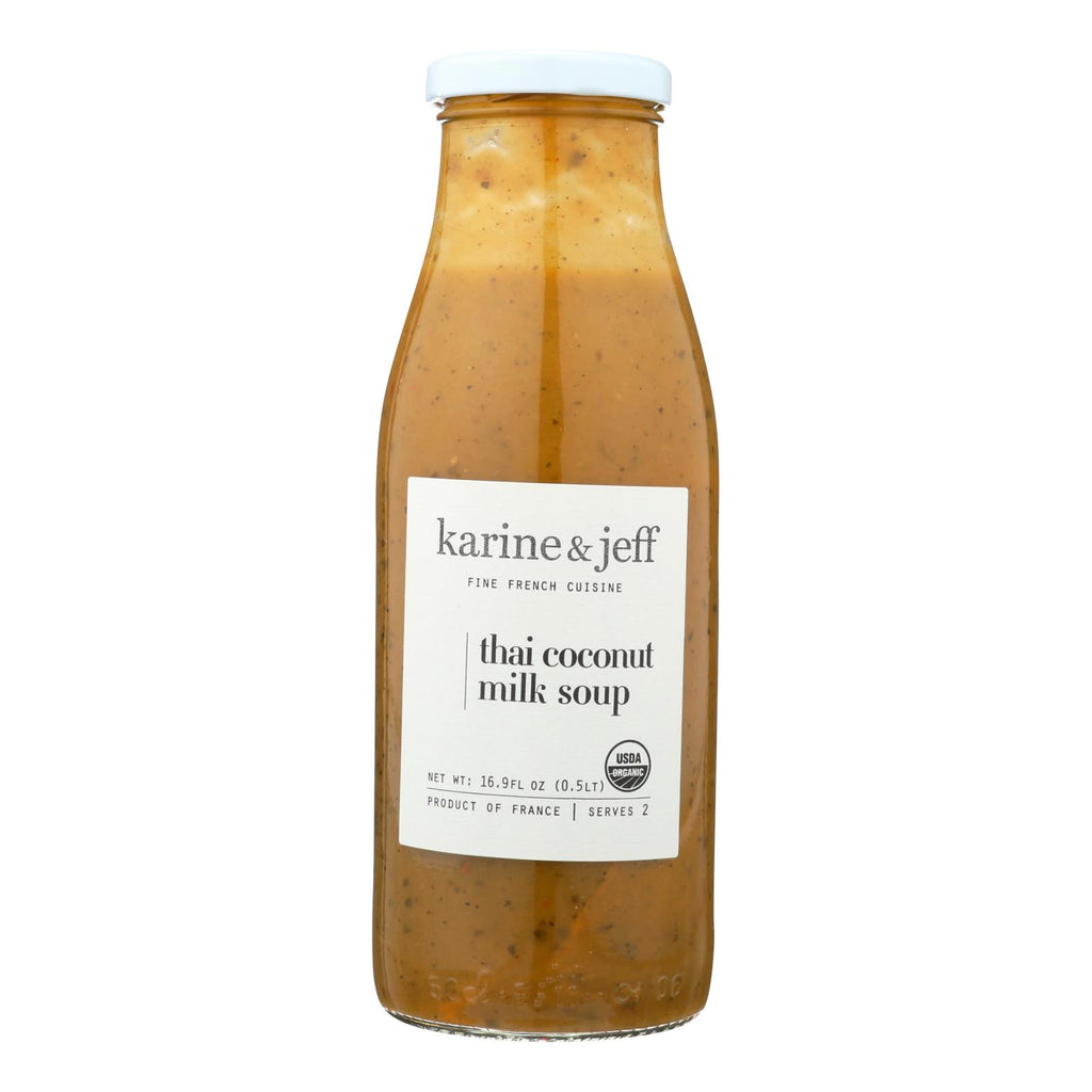 Karine & Jeff - Soup Thai Coconut Milk - Case Of 6 - 16.9 Fz - Lakehouse Foods