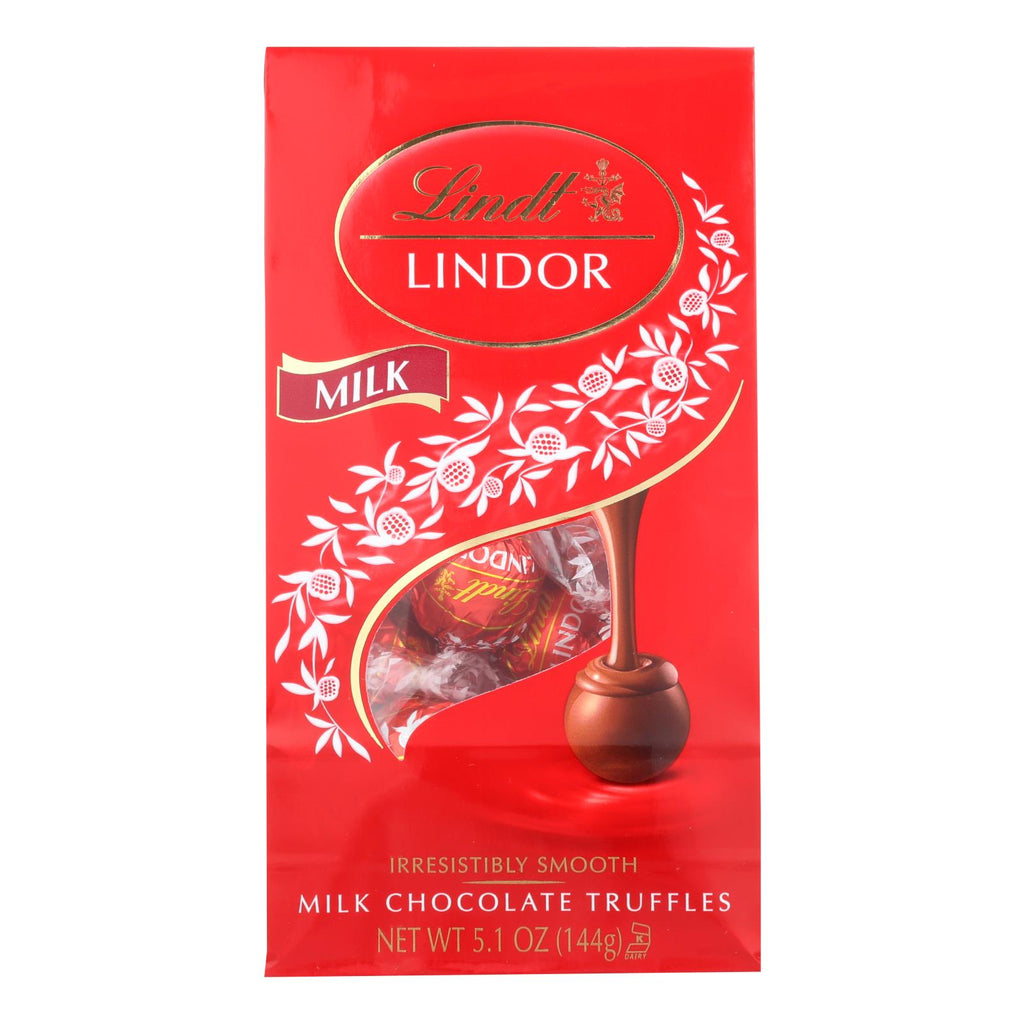 Lindt - Truffles Milk Chocolate Bag - Case Of 6-5.1 Oz - Lakehouse Foods