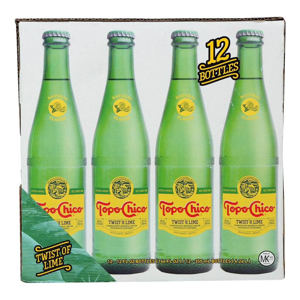 Topo Chico - Water Sparkling Twst Lime - 1 Each - 12-12 Fz - Lakehouse Foods