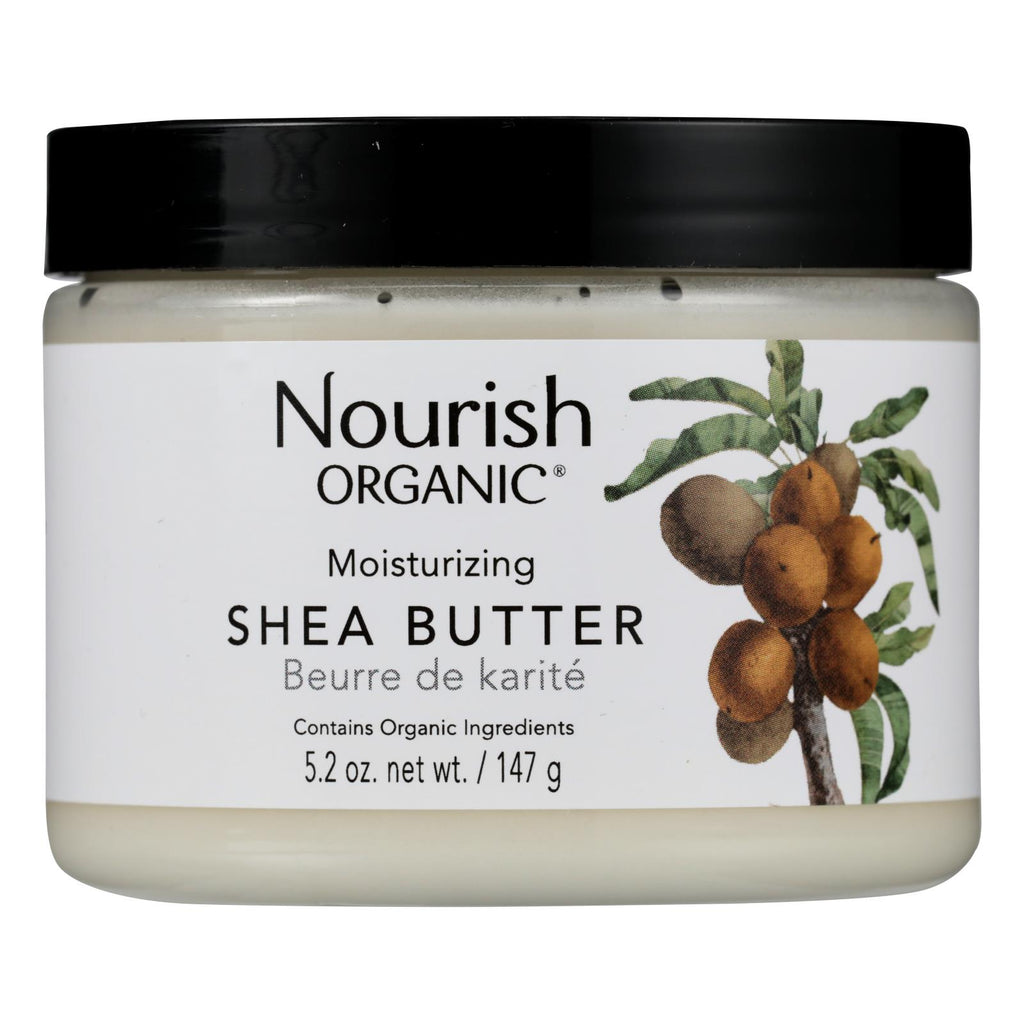 Nourish Organic Raw Shea Butter Intensive Moisturizer - 5.5 Oz - Lakehouse Foods