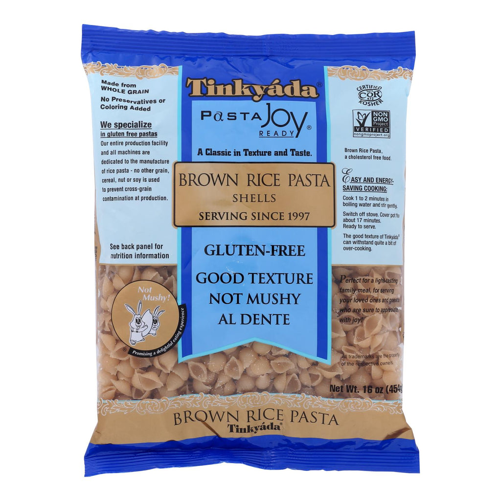 Tinkyada Brown Rice Pasta - Shells - Case Of 12 - 16 Oz - Lakehouse Foods