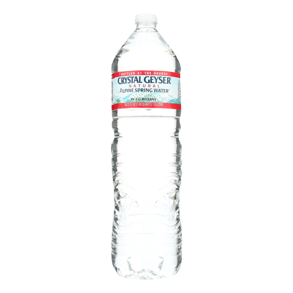 Crystal Geyser Alpine Spring Water - Case Of 12 - 50.7 Fl Oz. - Lakehouse Foods