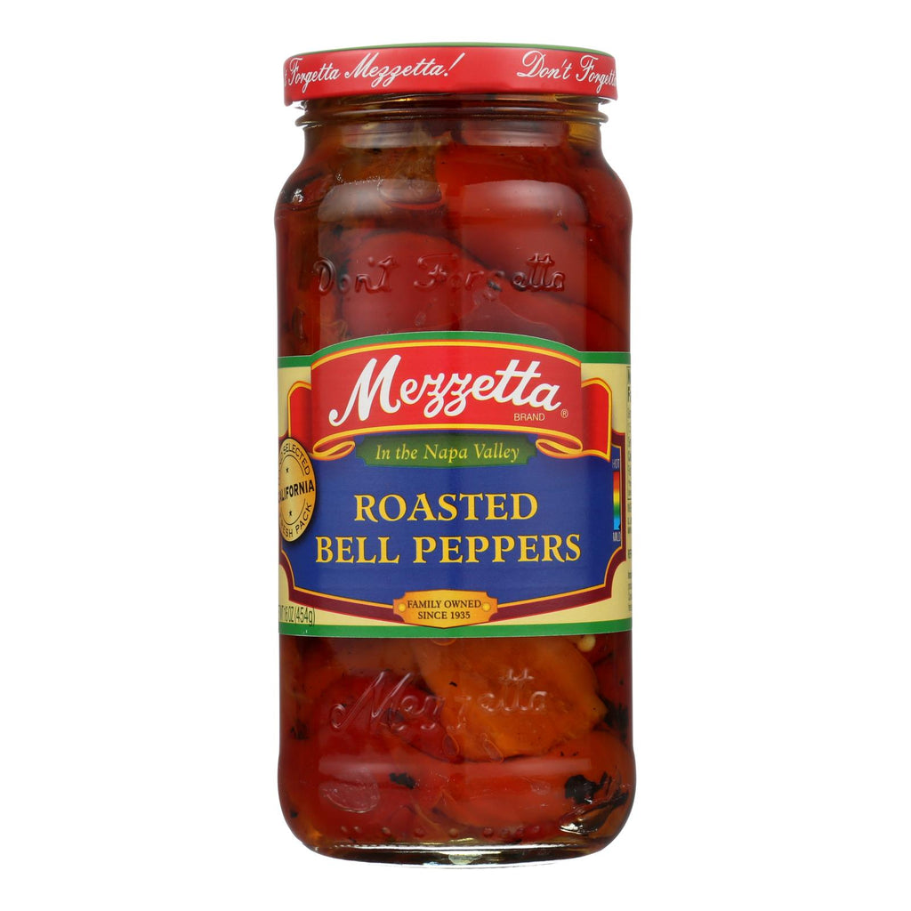 Mezzetta Roasted Bell Peppers - Case Of 6 - 16 Oz. - Lakehouse Foods