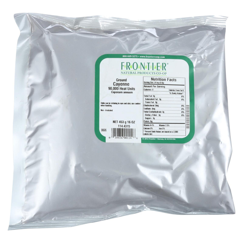 Frontier Herb Cayenne Chili Powder 90000 Hu - Single Bulk Item - 1lb - Lakehouse Foods