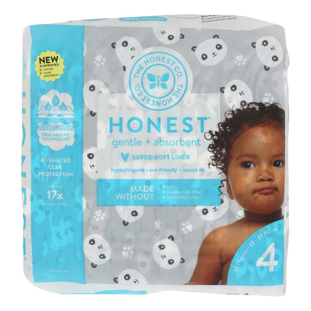 The Honest Company - Diapers Size 4 - Pandas - 23 Count - Lakehouse Foods