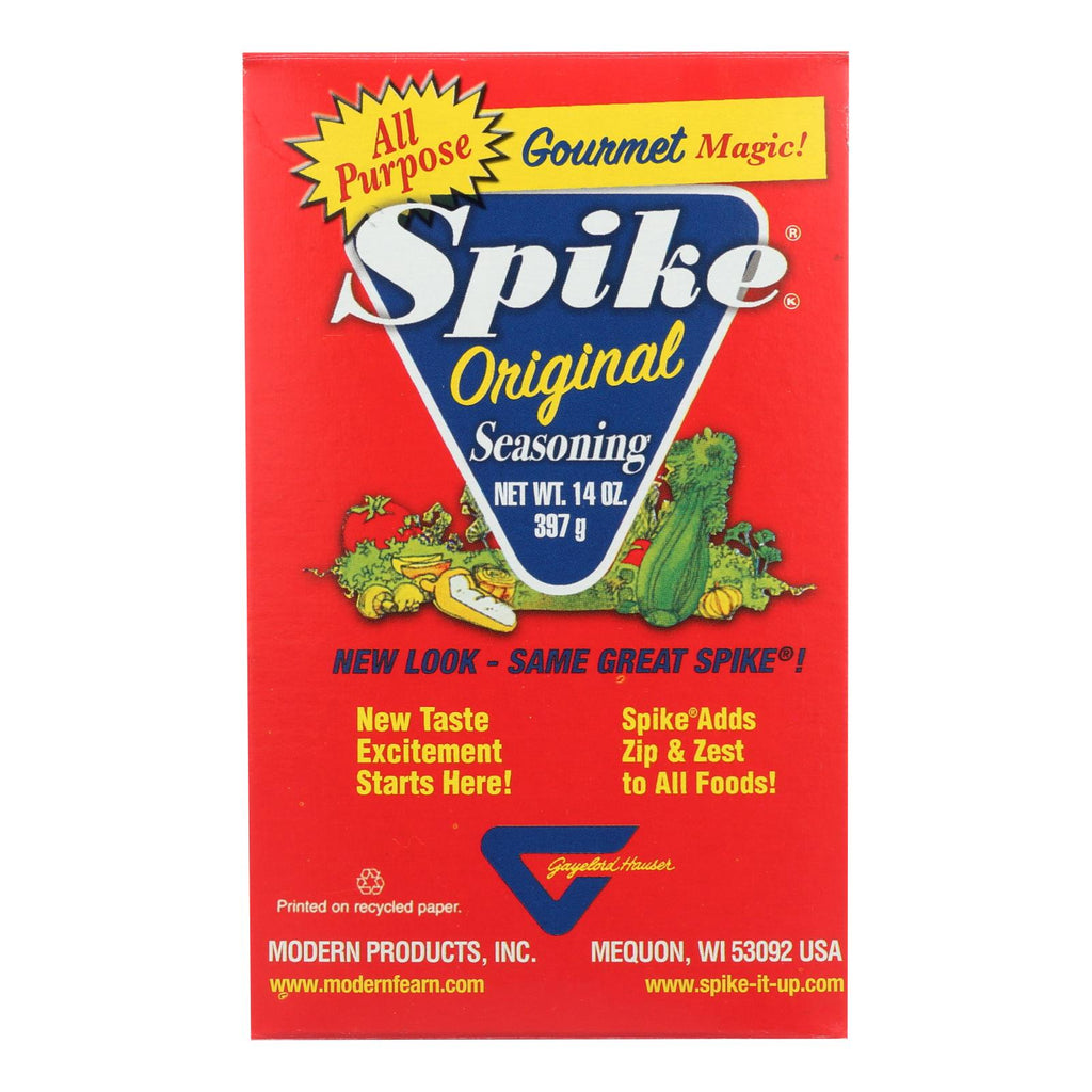 Modern Products Spike Gourmet Natural Seasoning - Original Magic - Box - 14 Oz - Lakehouse Foods
