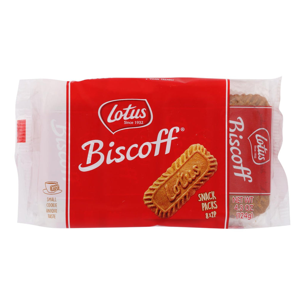 Biscoff Cookies - Snack Pack - 4 Oz - Case Of 12 - Lakehouse Foods