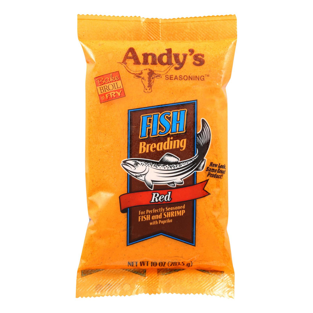 Andys Batter - Fish - Red - Case Of 12 - 10 Oz - Lakehouse Foods