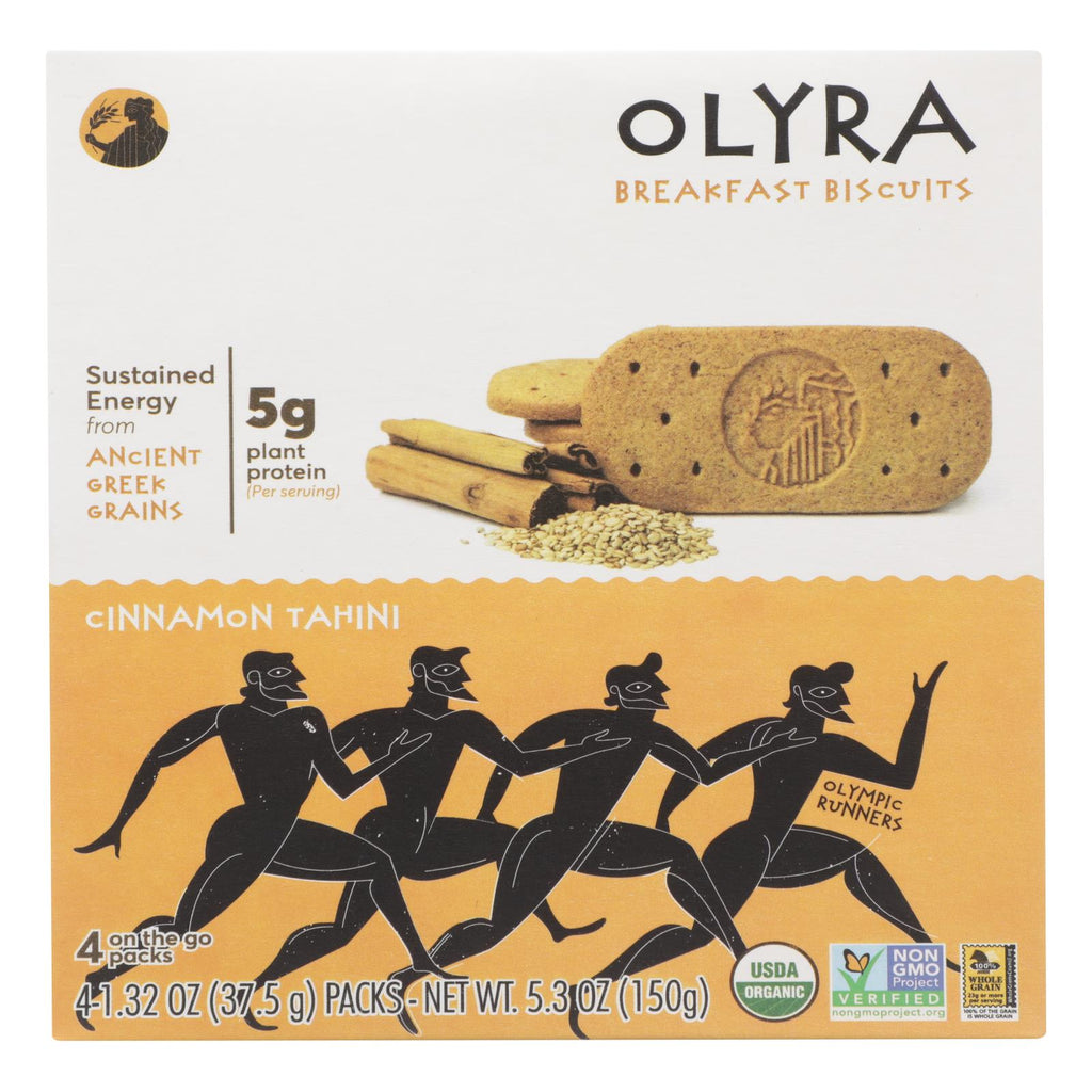 Olyra - Biscuit Cinnamon Tahini - Case Of 6 - 5.3 Oz - Lakehouse Foods