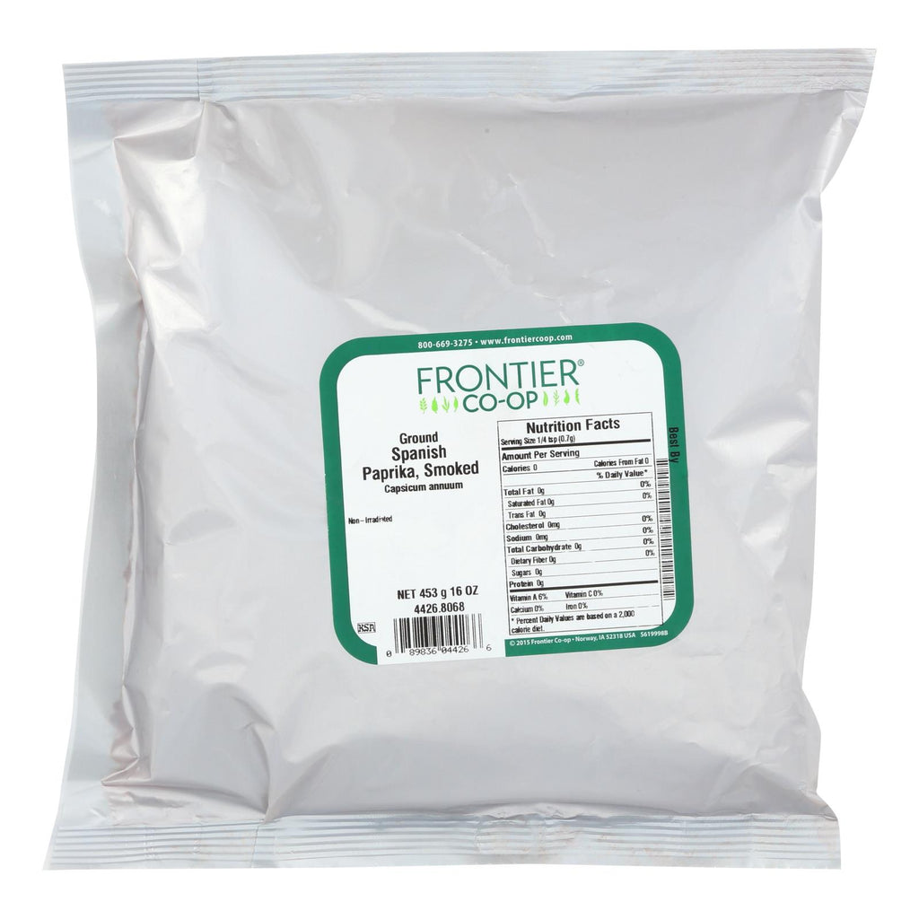 Frontier Herb Paprika Powder Smoked Spanish Ground - Single Bulk Item - 1lb - Lakehouse Foods