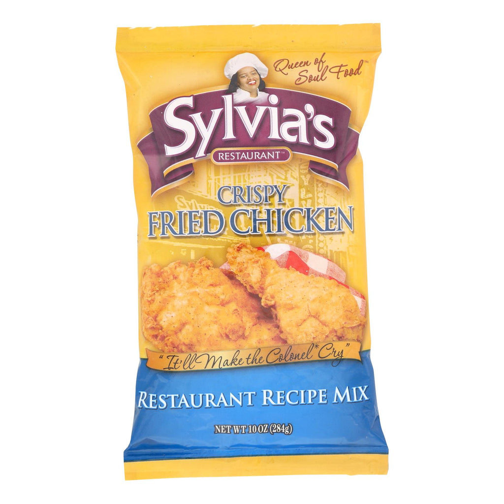 Sylvia's Crispy Fried Chicken Mix - Case Of 9 - 10 Oz. - Lakehouse Foods
