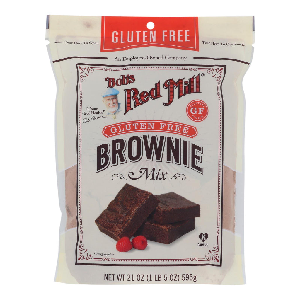 Bob's Red Mill - Brownie Mix Gluten Free - Case Of 4-21 Oz - Lakehouse Foods