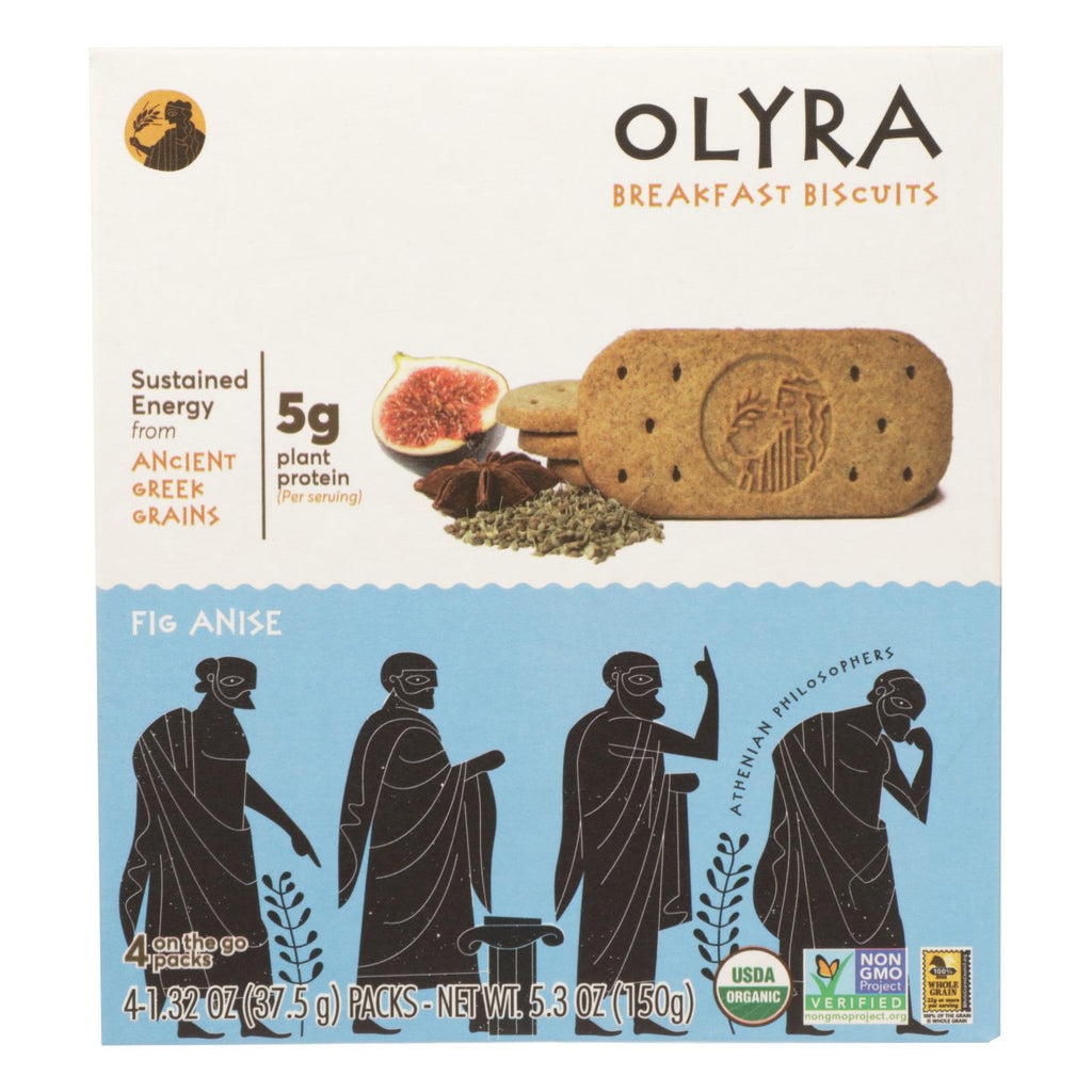 Olyra - Biscuit Fig Anise - Case Of 6 - 5.3 Oz - Lakehouse Foods