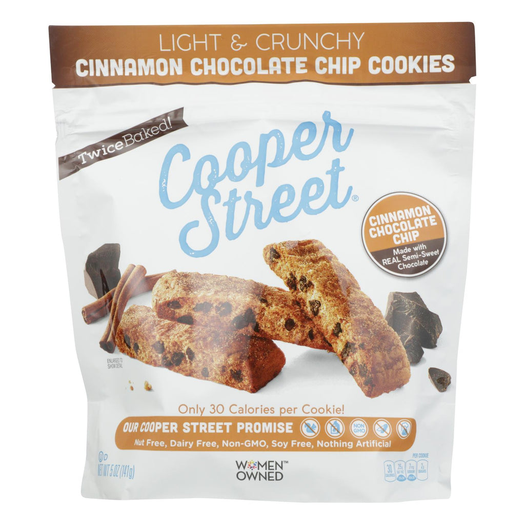 Cooper Street - Ckies Cinnamon Chocolate Chip - Case Of 6 - 5 Oz - Lakehouse Foods