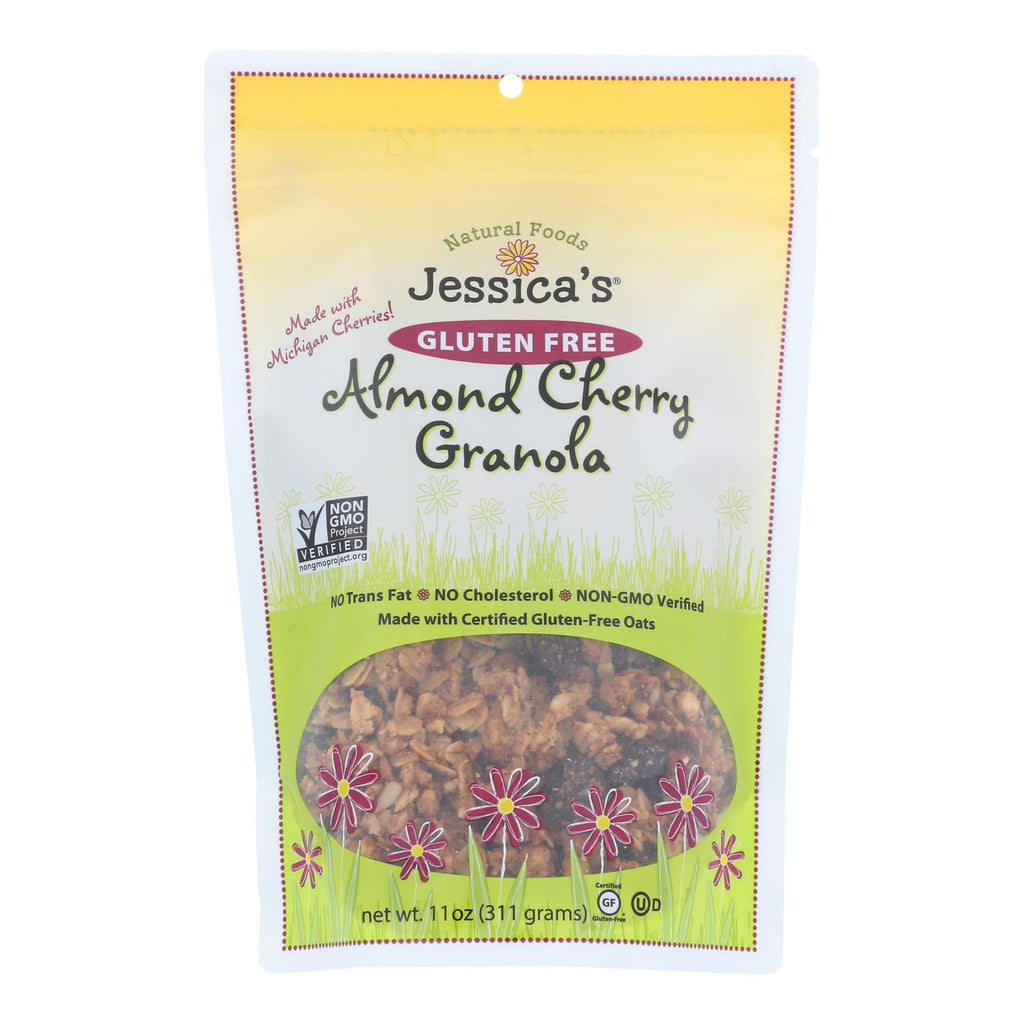 Jessica's Gluten-free Almond Cherry Granola  - Case Of 12 - 11 Oz - Lakehouse Foods