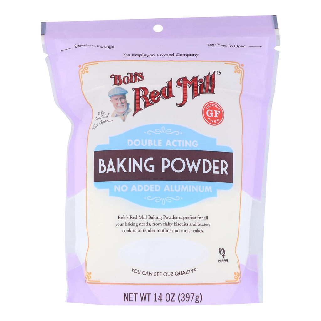 Bob's Red Mill - Baking Powder - Case Of 4-14 Oz - Lakehouse Foods