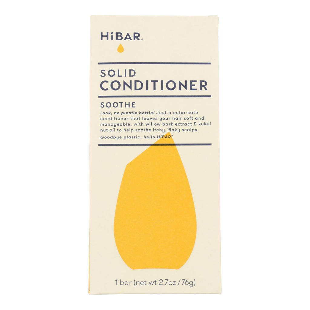 Hibar Inc - Conditioner Solid Soothe - 1 Each -2.7 Oz - Lakehouse Foods