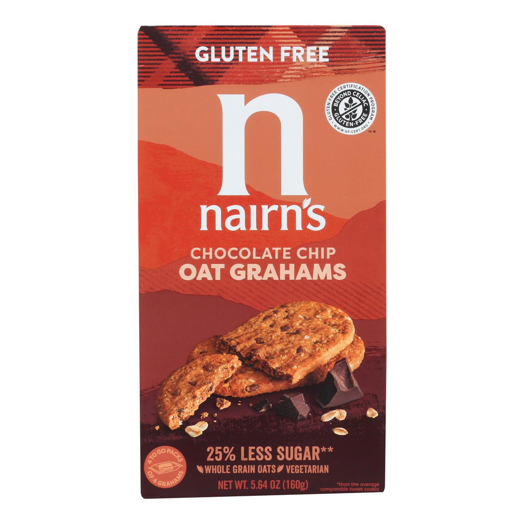 Nairn's - Cookie Gluten Free Chocolate Chips Oatgrahm - Case Of 6-5.64 Oz - Lakehouse Foods