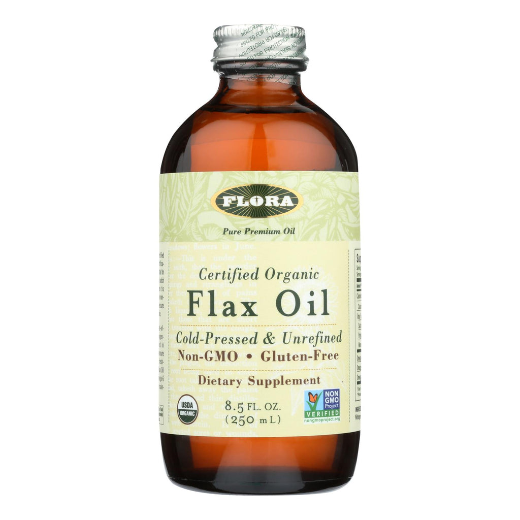 Flora - Flax Oil - 1 Each -8.5 Fz - Lakehouse Foods