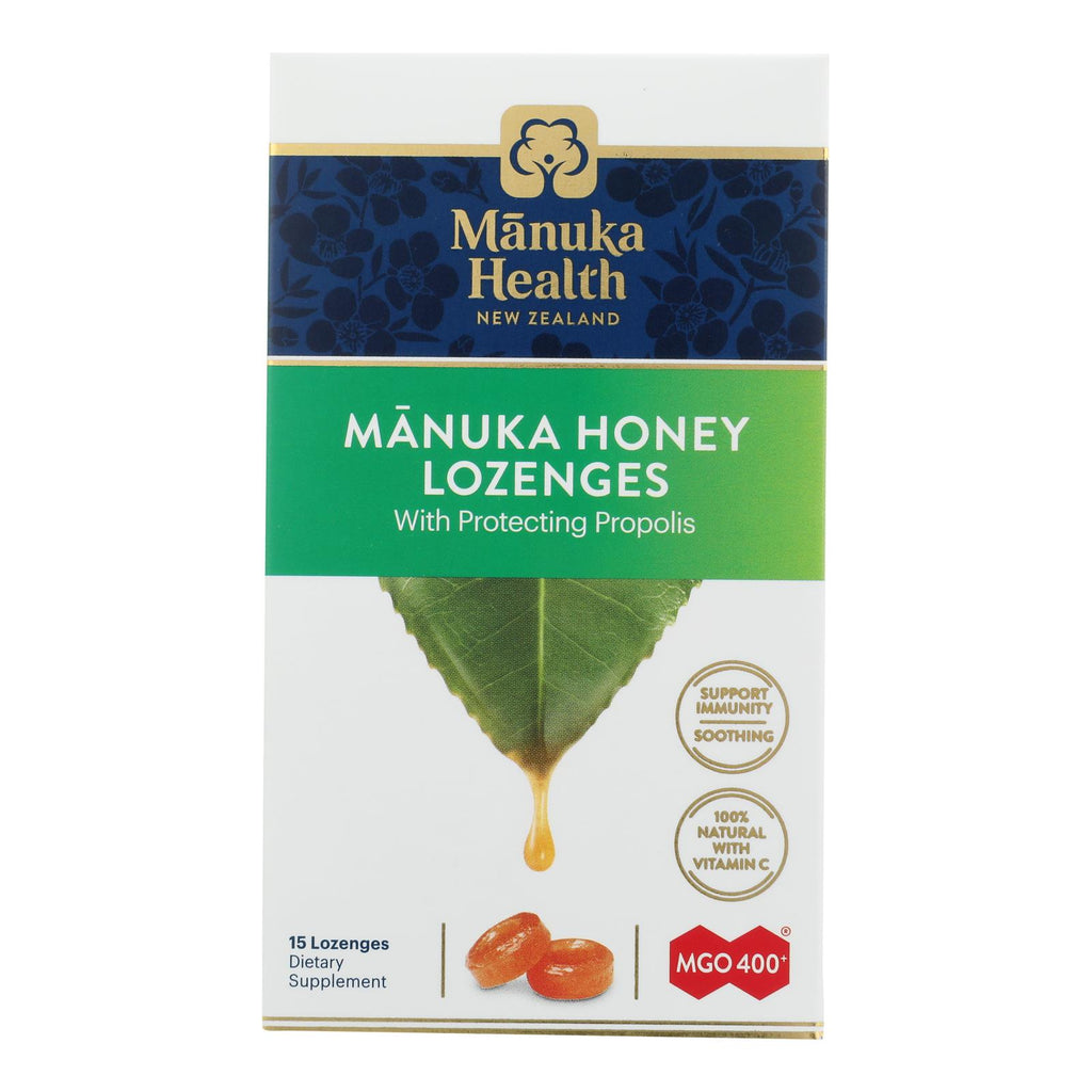 Manuka Health - Loz Honey Mgo 400+ Propolis - 1 Each -15 Count - Lakehouse Foods