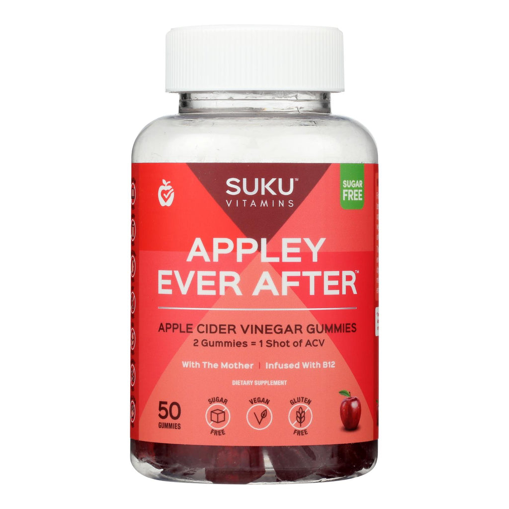 Suku Vitamins - Gummy Appley Ever After - 1 Each -50 Count - Lakehouse Foods