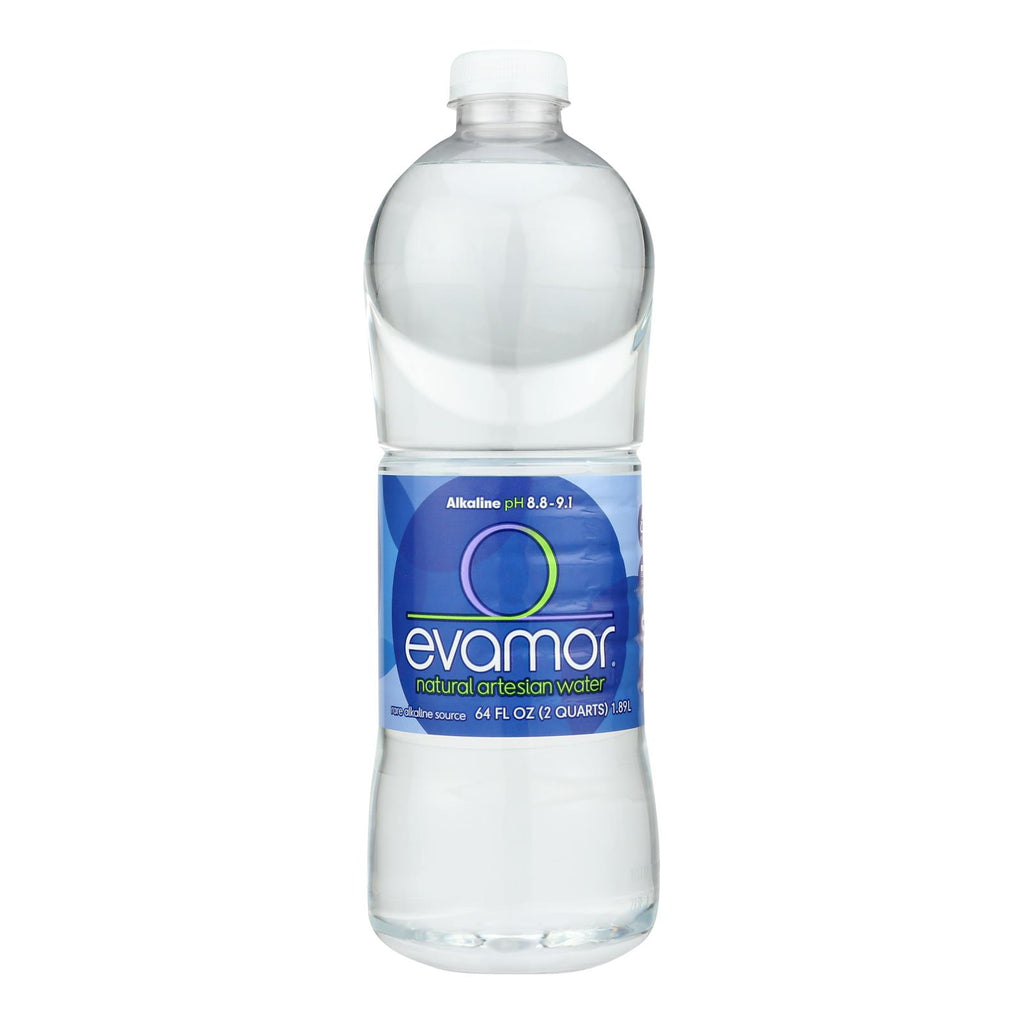 Evamor - Water Artsn Natural Alkalne - Case Of 8-64 Fz - Lakehouse Foods